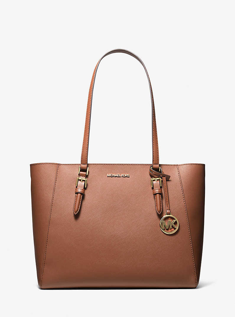 Charlotte Large Saffiano Leather 3-in-1 Tote Bag | Michael Kors US