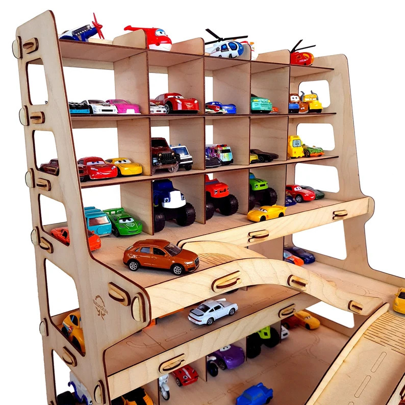 Garage | Wooden Parking deck 6 floors for 70 cars | Etsy (US)