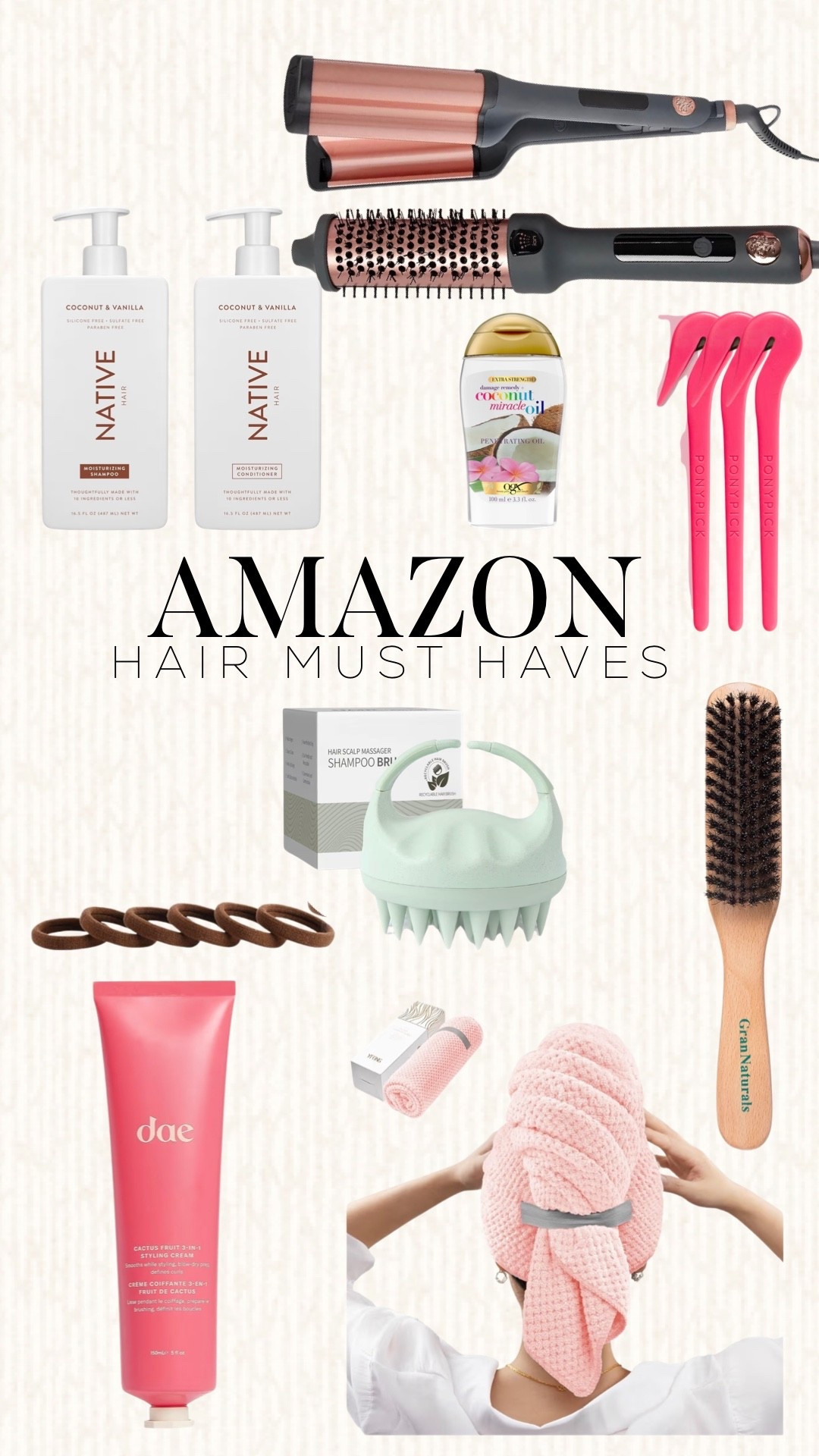 All my hair must haves from Amazon! 



#LTKHoliday #LTKGiftGuide #LTKselfcare