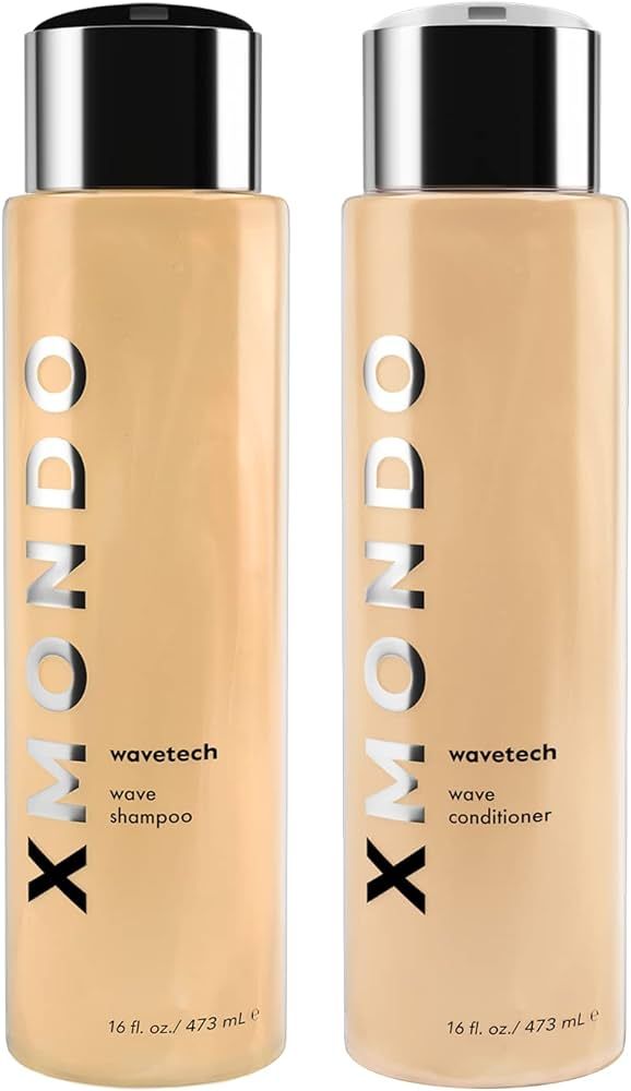 XMONDO Hair Wavetech Wave Shampoo & Conditioner Bundle | Vegan and Cruelty Free, Tame Frizz & Enh... | Amazon (US)