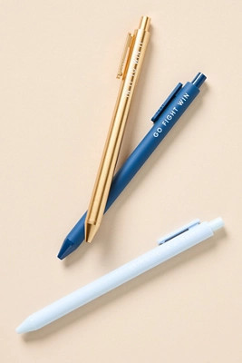 Ruff House Gel Pens, Set of 3 | Anthropologie (US)
