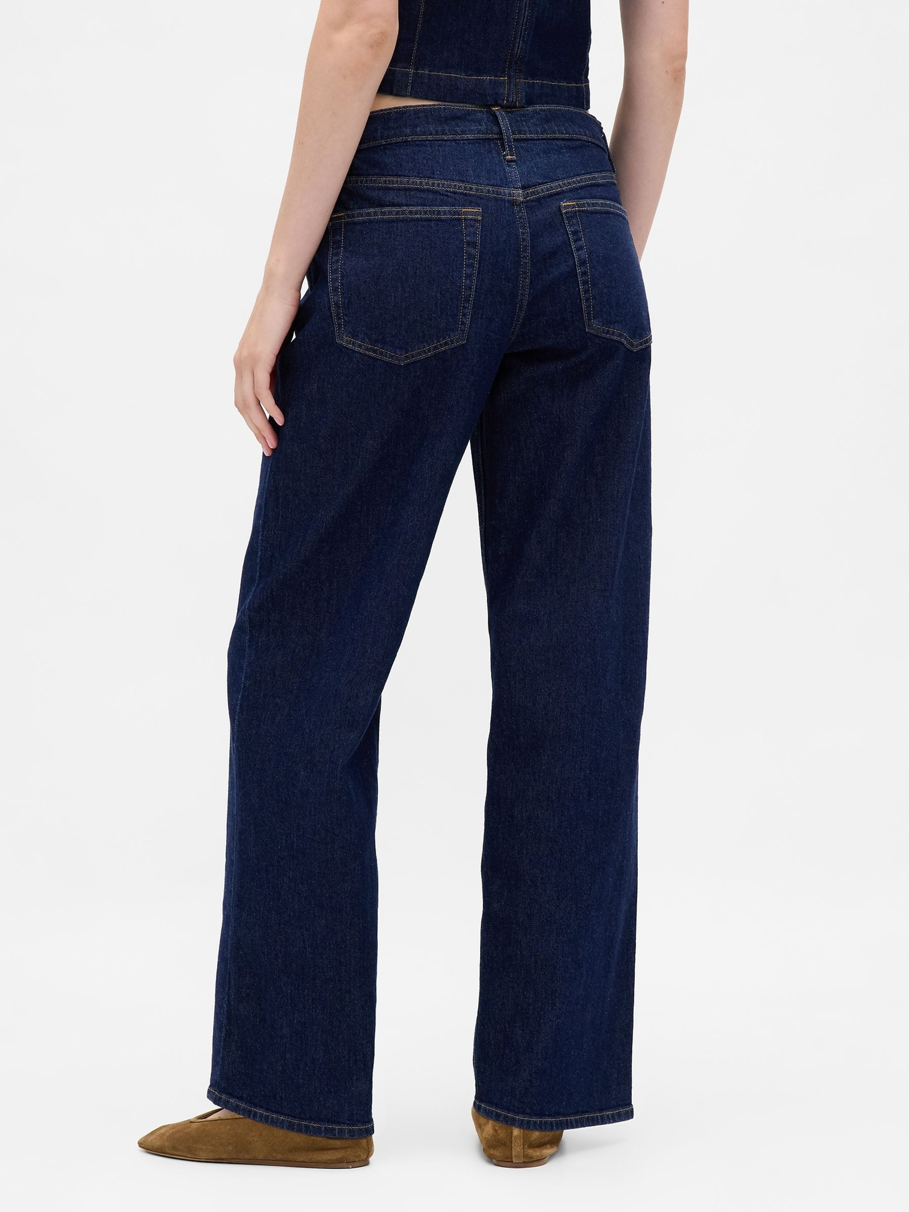 Blue Low Waisted '90s Loose Jeans | Gap | GAP UK