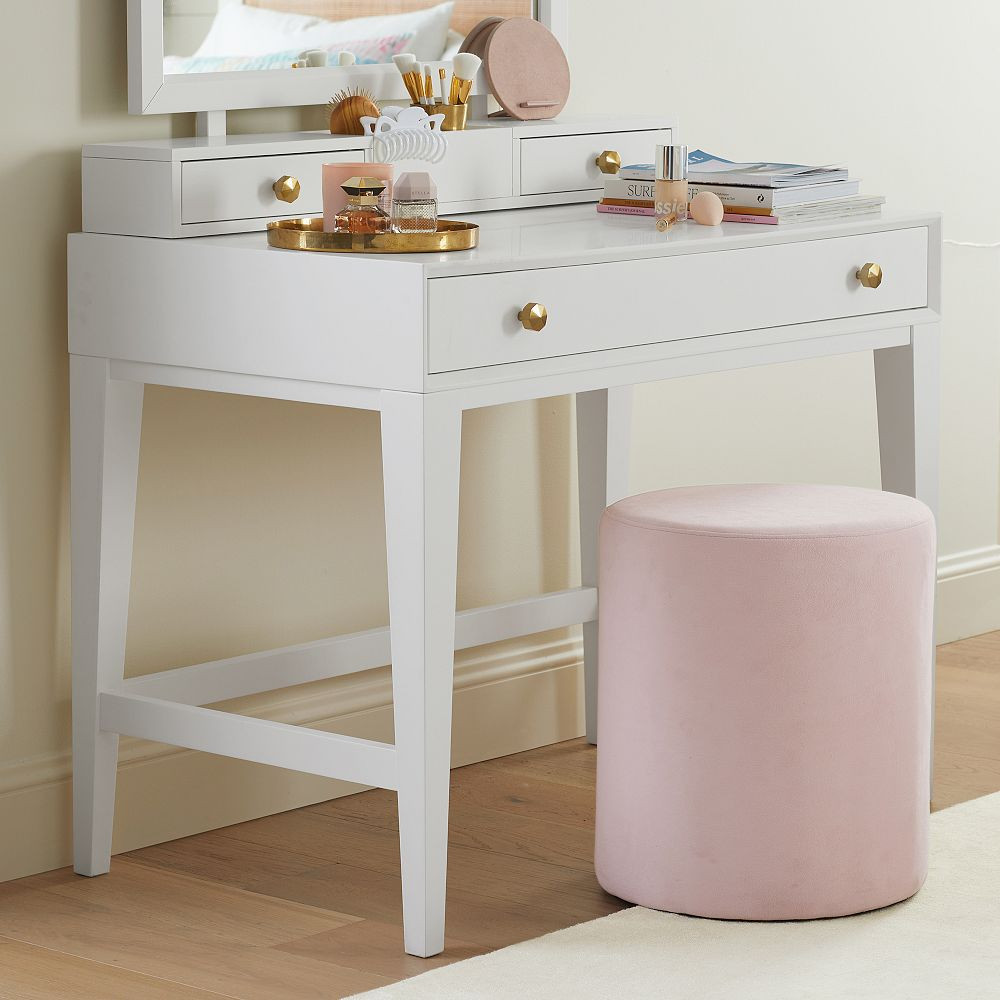 Camilla Vanity Stool | Pottery Barn Teen