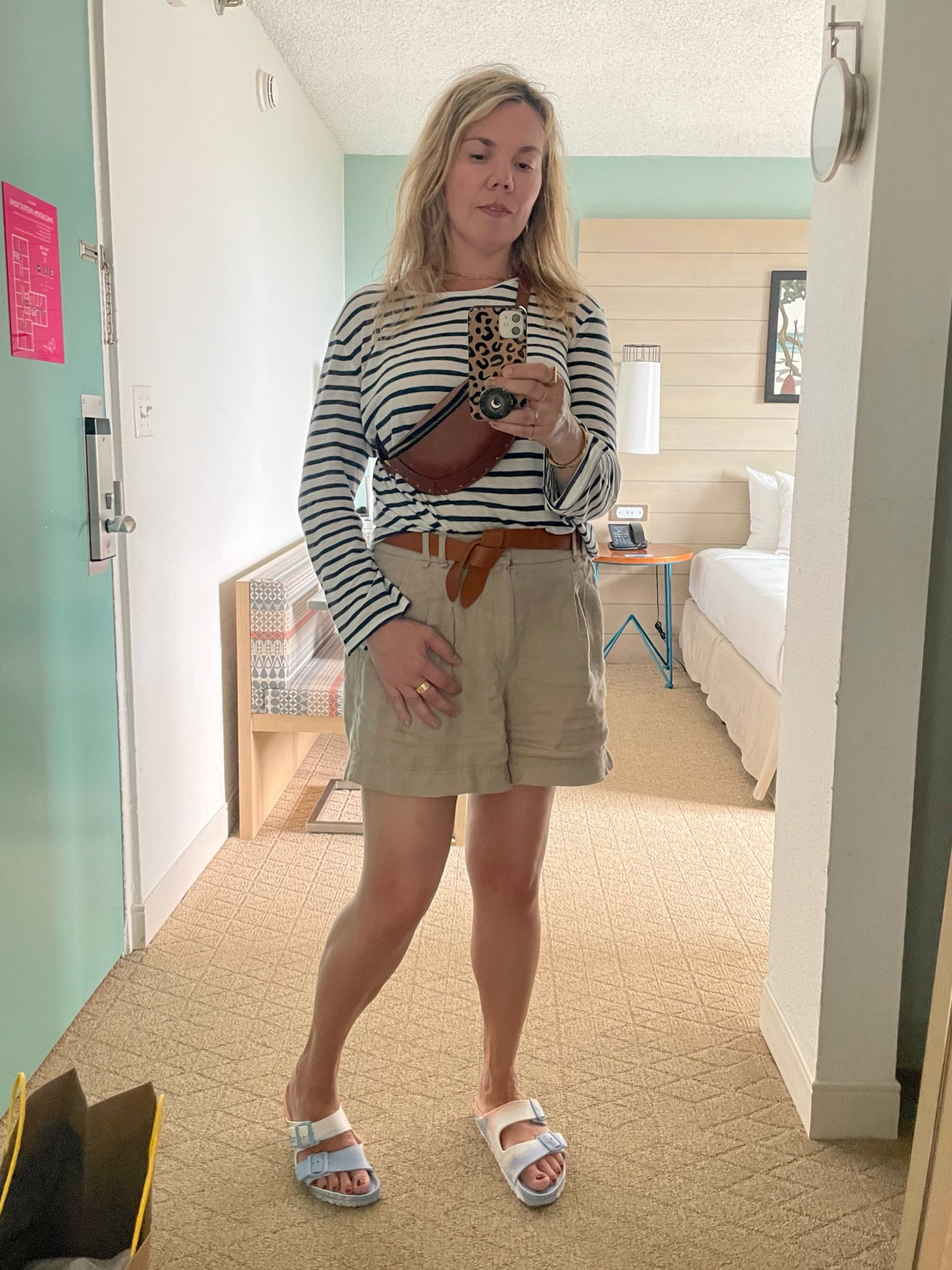 Same FP linen shorts, different selfie mirror #vacationoutfit 

#LTKstyletip #LTKtravel #LTKshoecrush
