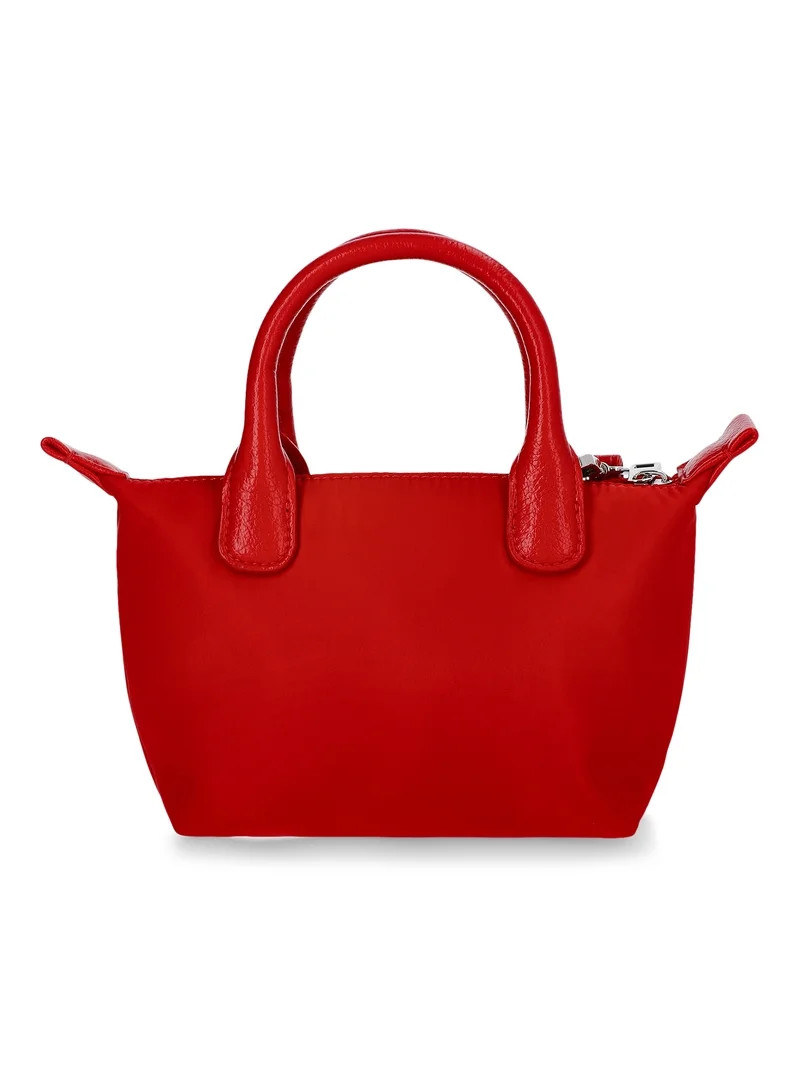 No Boundaries Women's Mini Tote Crossbody Bag, Red | Walmart (US)