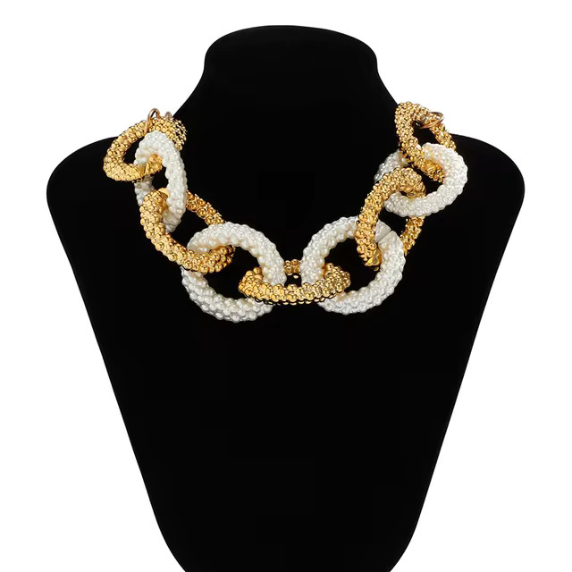 Ingemark Exaggerated Acrylic Big Chunky Chain Necklace For Women Hip Hop Gothic Choker Neck Acces... | AliExpress (US)