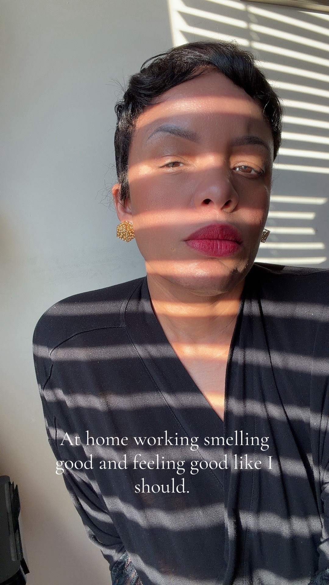 A little flush of color to the lips to round out my mood lifter for the work day at home 

#LTKdayinmylife #LTKBeauty #LTKOver40