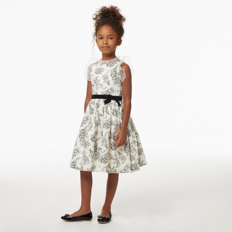 Floral Toile Ruffle Dress | Janie and Jack
