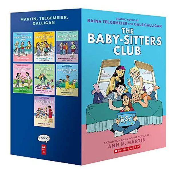The Baby-Sitters Club Graphic Novels #1-7: A Graphix Collection: Full-Color Edition (The Baby-Sit... | Walmart (US)
