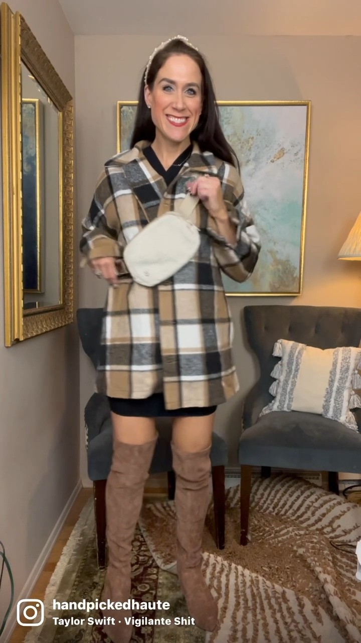 My favorite shacket and everywhere belt bag, along with my favorite sweater dress and over the knee boots!!😍 Haha, okay, it’s all my favorite!! 

#ltkgift #ltkgiftguide #ltkgiftspo #amazonfashion #founditonamazon #ltkfind

#LTKSeasonal #LTKsalealert #LTKitbag