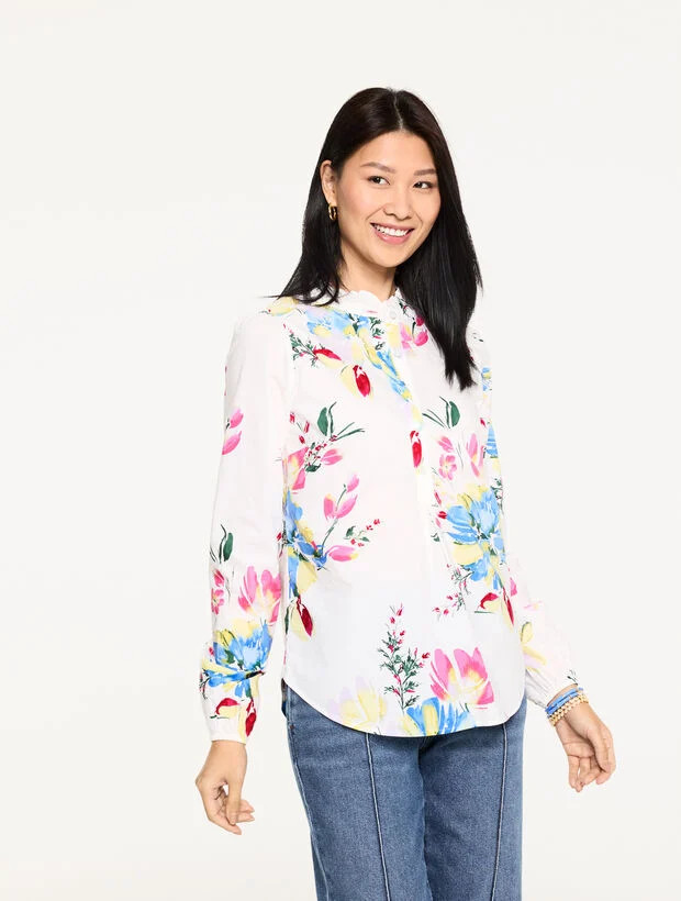 Poetic Floral Popover | Talbots