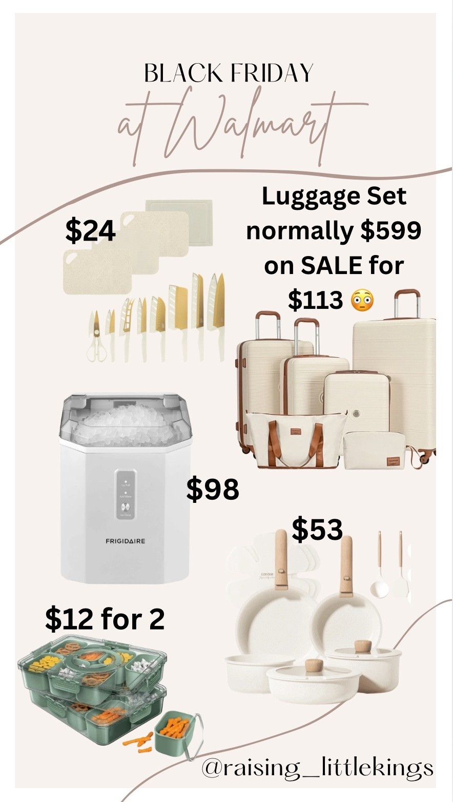 HELLO BLACK FRIDAYYY!!! The sales are happening and there are definitely some good ones right now! Here are a few that caught my eye in the Walmart home sale! Lots of goodies for us neutral lovers!

And that luggage set 👀👀👀

#LTKHoliday #LTKCyberWeek #LTKGiftGuide