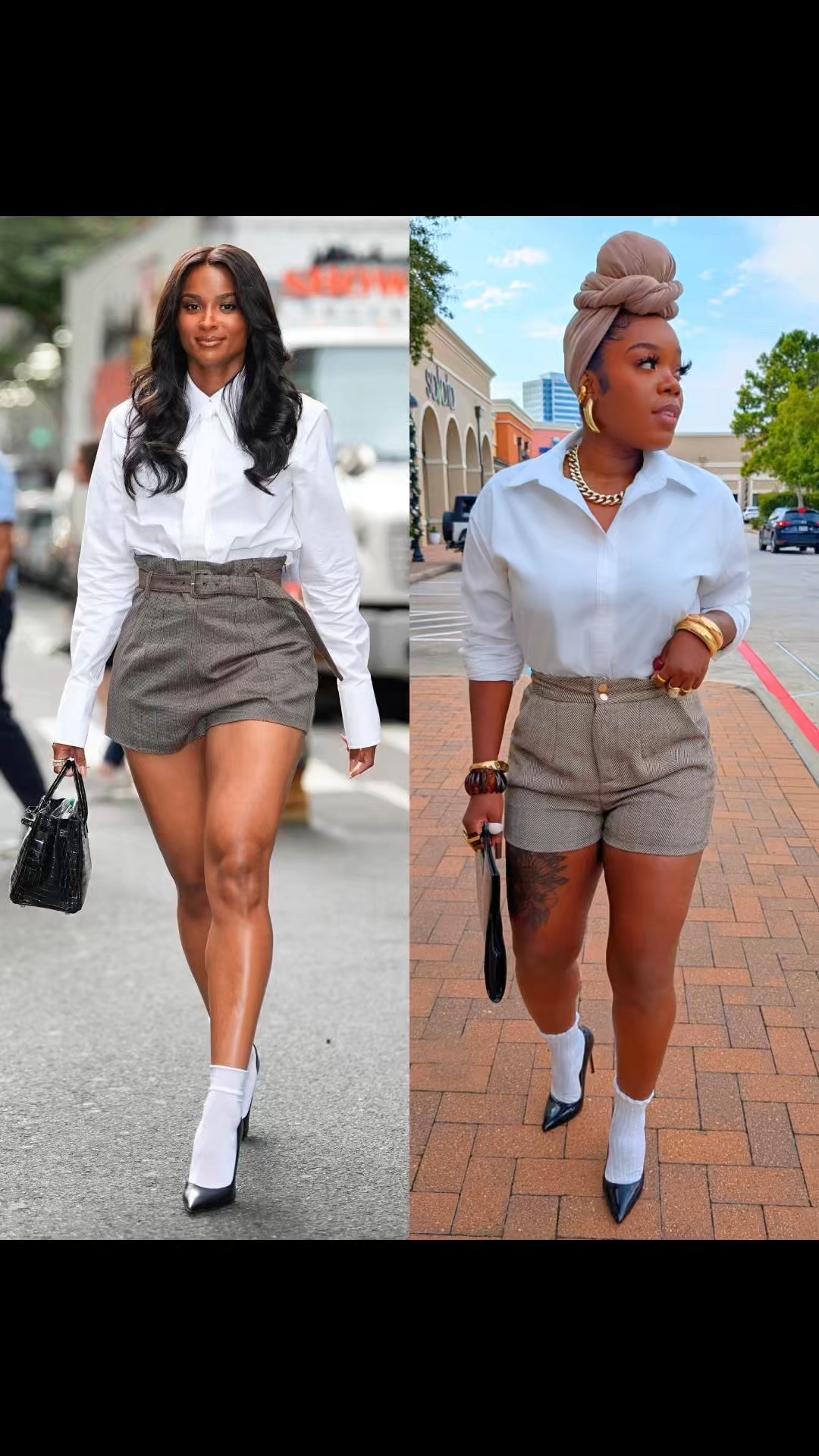 Inspired to try this look I saw Ciara wearing thought it was super cute for Fall just grab a coat and go✨

#LTKootd #LTKCyberWeek #LTKFindsUnder50