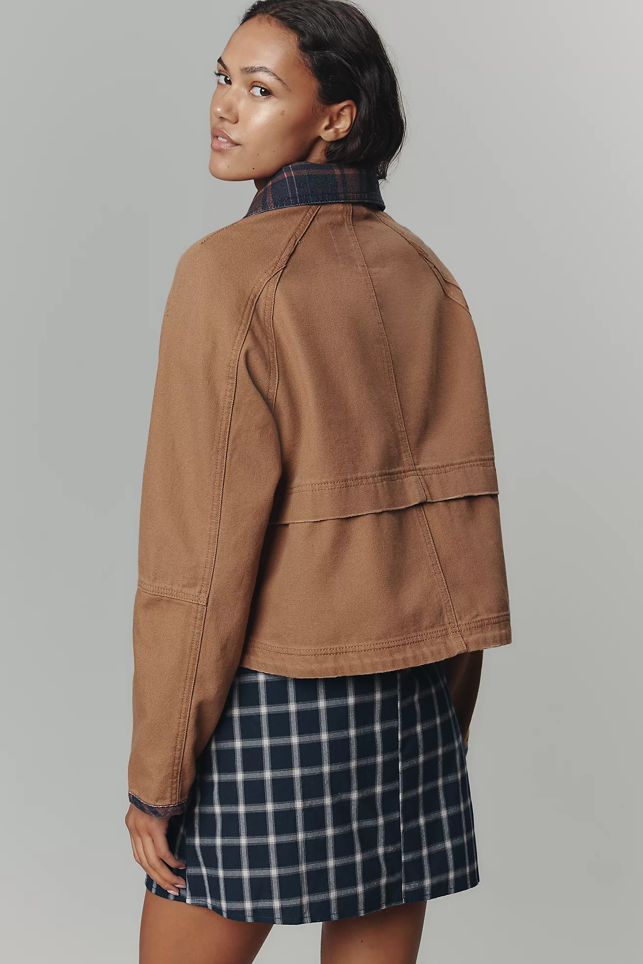 The Lexie Cropped Workwear Jacket by Pilcro | Anthropologie (US)