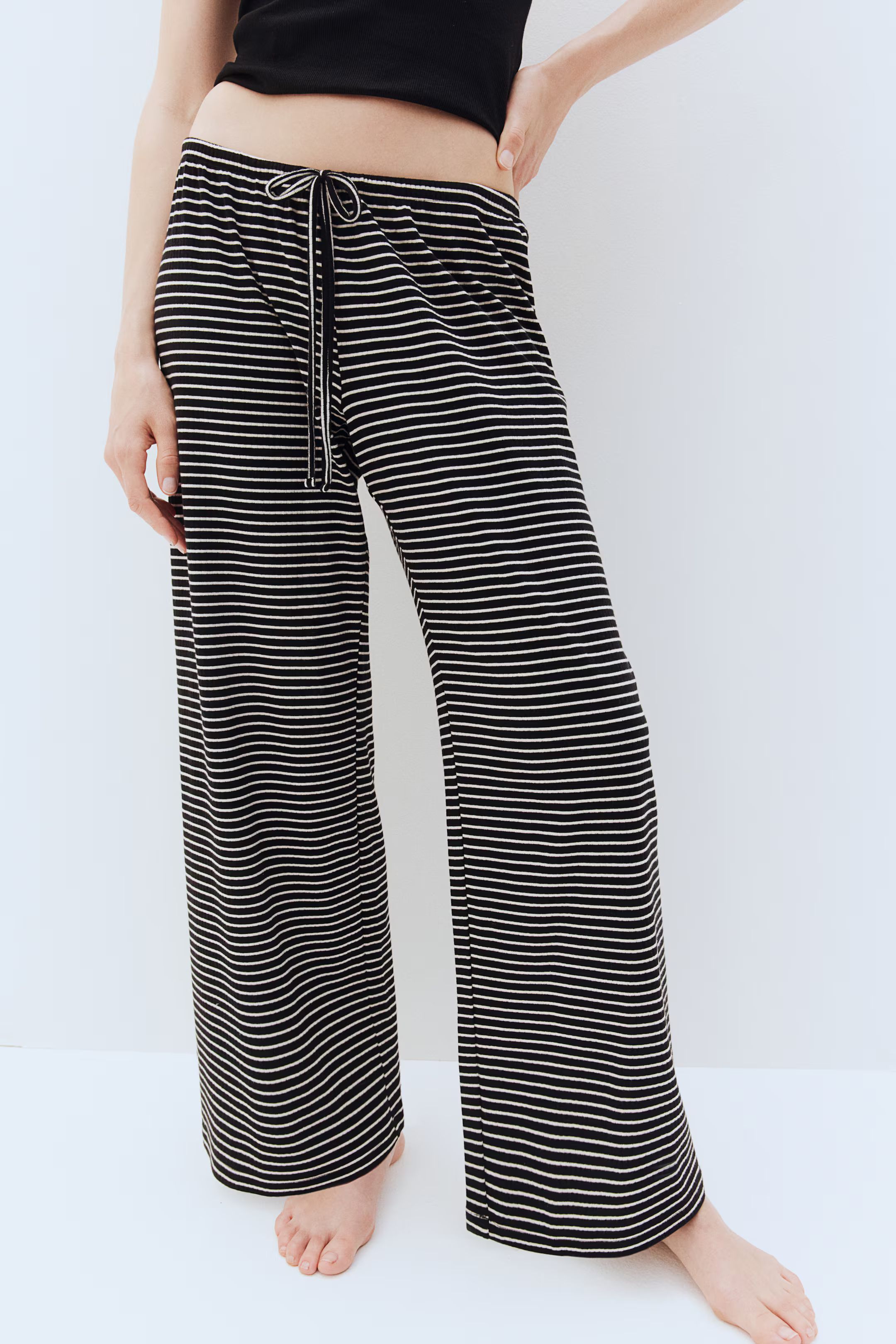 Wide-leg Jersey Pants | H&M (US + CA)