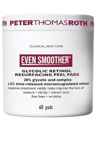 Peter Thomas Roth Even Smoother Glycolic Retinol Resurfacing Peel Pads in Beauty: NA. | Revolve Clothing (Global)