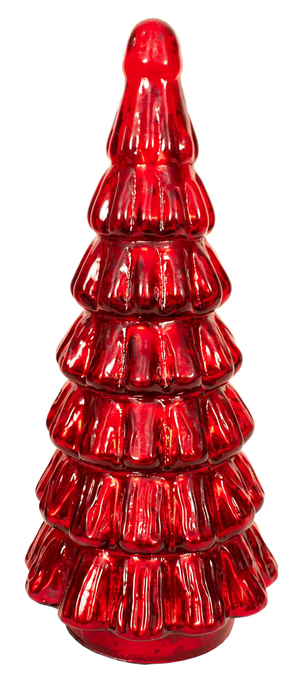 Tabletop, Centerpiece, Decorative Christmas Tree Forest 5.5 Inch Width X 12 Inch Height Mercury G... | Amazon (US)