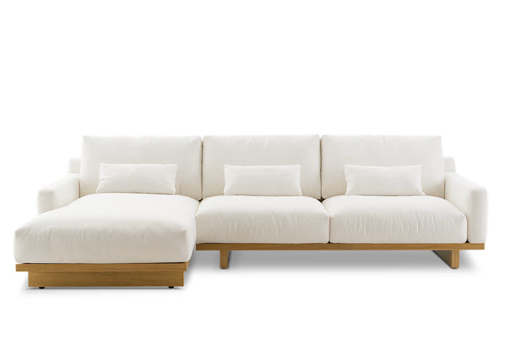 Mori Performance Fabric Chaise Sectional Sofa | Castlery | Castlery US