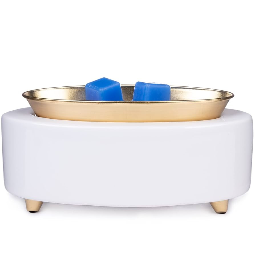 Scentsationals Wide Wax Warmers, Scented Wax Cube Melter, Electric Fragrance and Oil Burner, Wick... | Amazon (US)