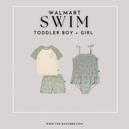 Walmart swimsuits for toddlers! Only $19! 

#LTKbaby #LTKswim #LTKkids
