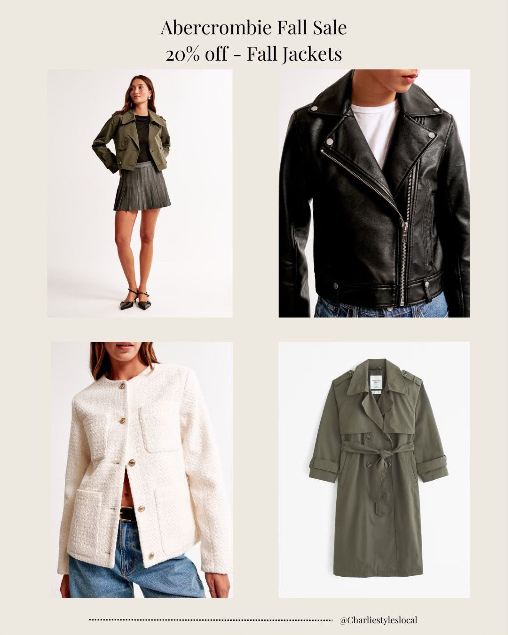 Shop the #Abercrombie LTK Fall Sale! 20% off these incredible fall jackets!! 

#abercrombie #sale #falloutfits

#LTKFallSale #LTKSaleAlert #LTKStyleTip
