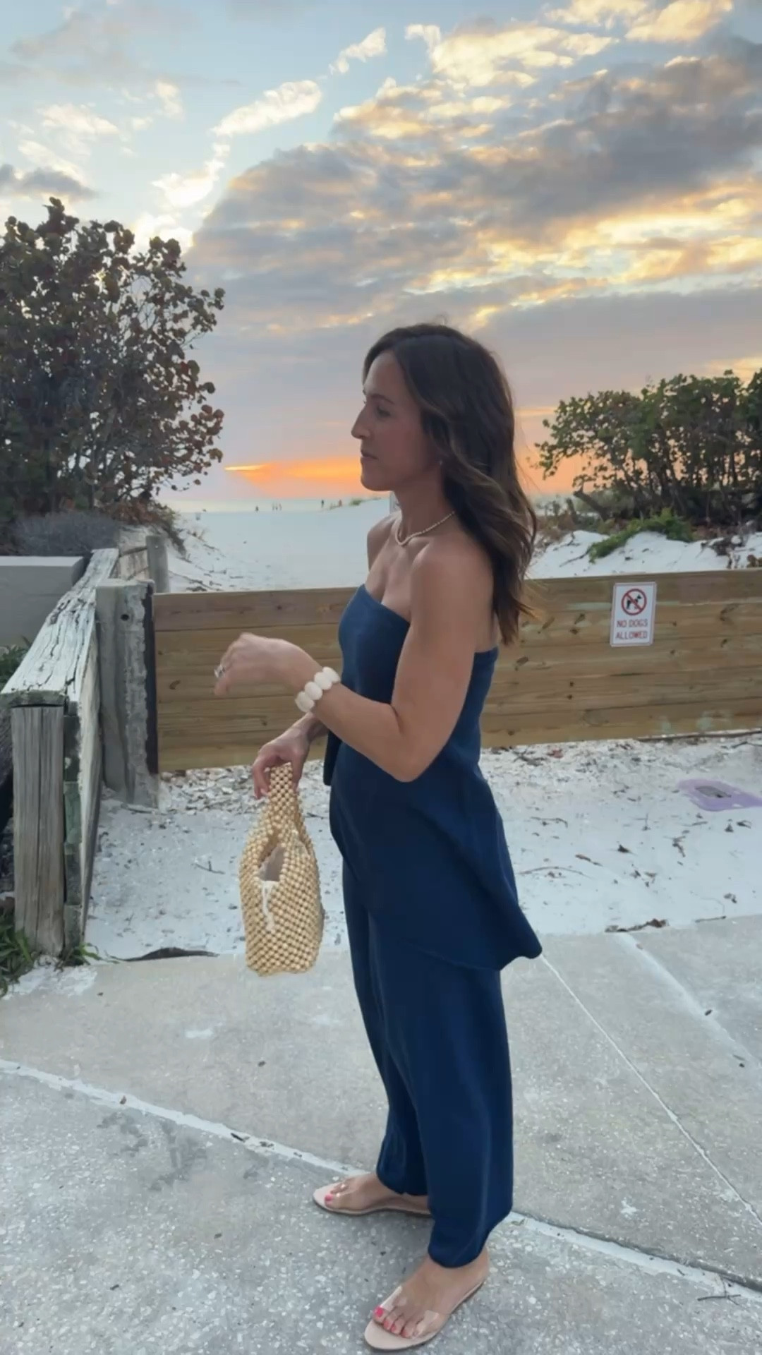 Sunset vibes 
XS in matching set 
Necklace - 15% off code: twopeasinablog 

#LTKOver40 #LTKTravel #LTKmomlife