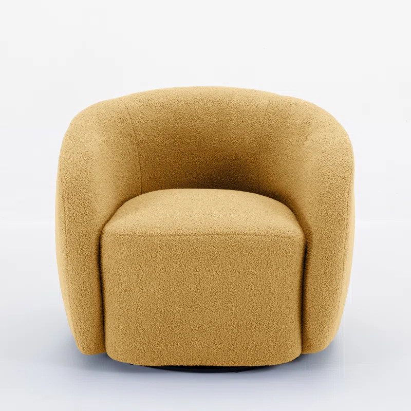 Katherline Upholstered Swivel Barrel Chair | Wayfair North America