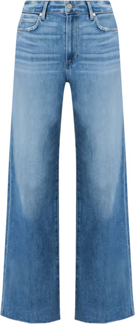 PAIGE Anessa High Rise Wide Leg Jeans in Mesmerize  | Bloomingdale's Women | Bloomingdale's (US)