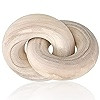 Yalikop 2 Link Wood Chain Link Decor Coffee Table Wooden Knot Decor,Wood | Amazon (US)