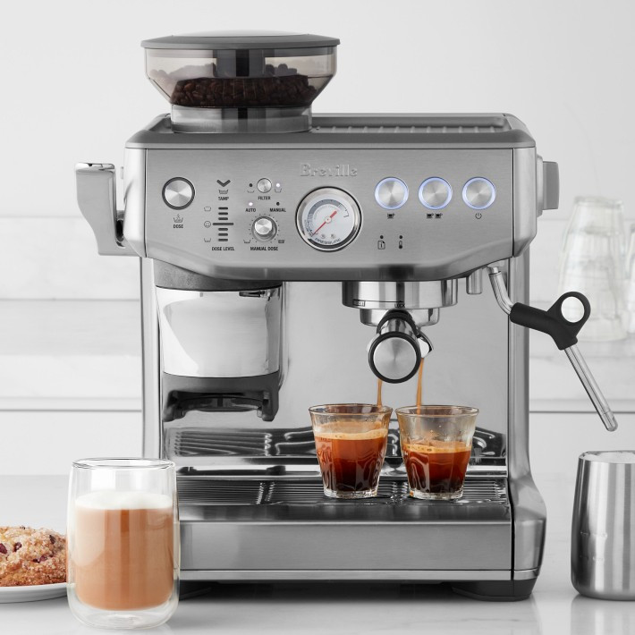 Breville Barista Express Impress Espresso Machine | Williams-Sonoma
