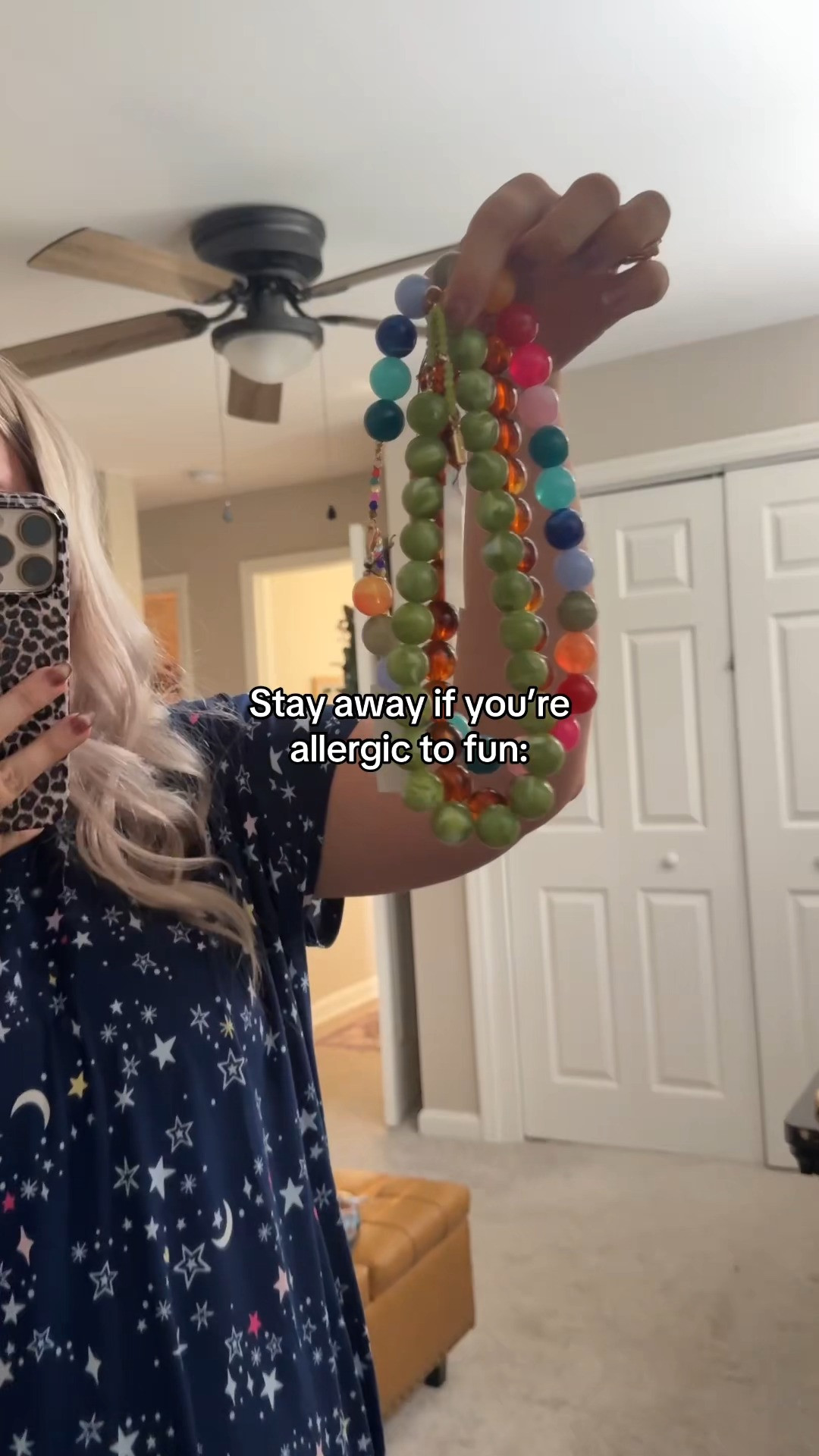 I love a beaded necklace that can add color to a simple outfit in seconds. This is such a fun accessory for everyday outfits when you want your jewelry to stand out. 

 #LTKootd #LTKSaleAlert #LTKBeauty