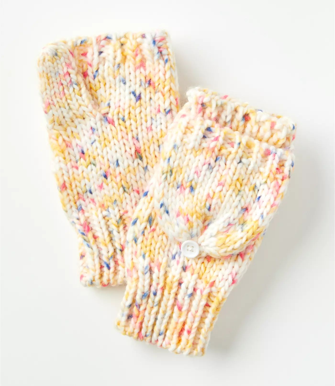 Flecked Flip Gloves | LOFT | LOFT
