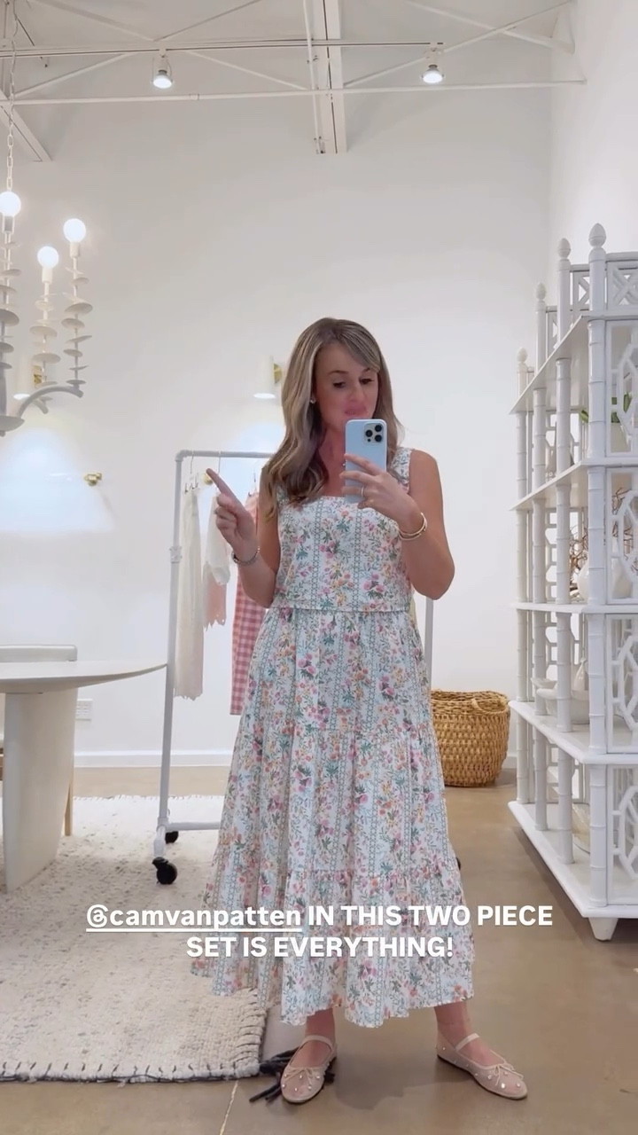 Sharing my absolute FAVORITE print from J.Marie! I love their pieces because they are timeless, 100% cotton, fully lined, has pockets and they most GORGEOUS floral prints! This look would be cute for spring events, Easter and I love the garden party/ wildflower pattern. Mom style / bump friendly / floral dress / midi dress / two piece set 

#LTKSeasonal #LTKootd #LTKBump