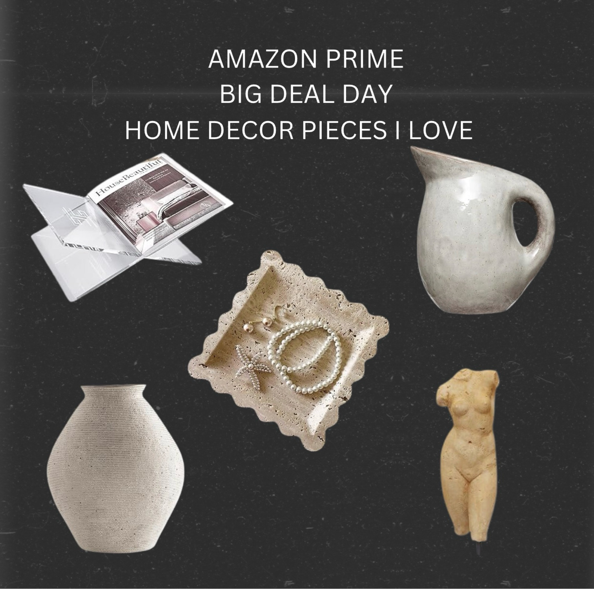 Amazon Prime Big Deal Days
Home Decor 
Vessels | Ceramic | Stoneware | Book Holder | Table Top Decor | Console Styling 

#LTKFindsUnder50 #LTKxPrimeDay #LTKHome