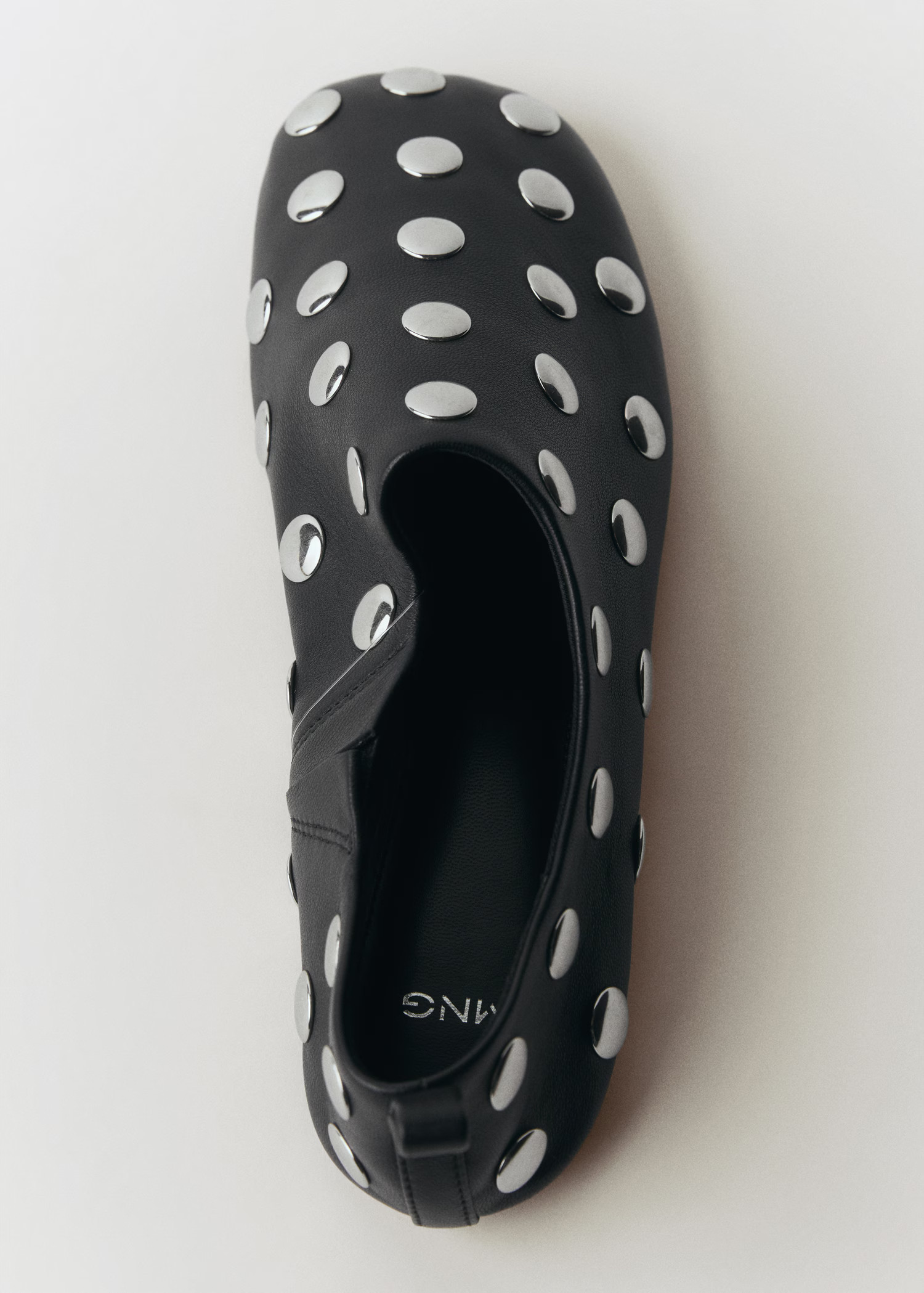 Studded leather shoes - Women | MANGO USA | Mango (US/MX/AU)