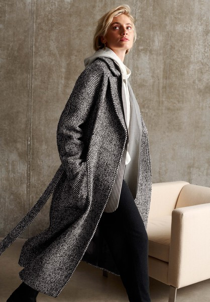 Morgana Relaxed Coat | Hush Homewear (UK)
