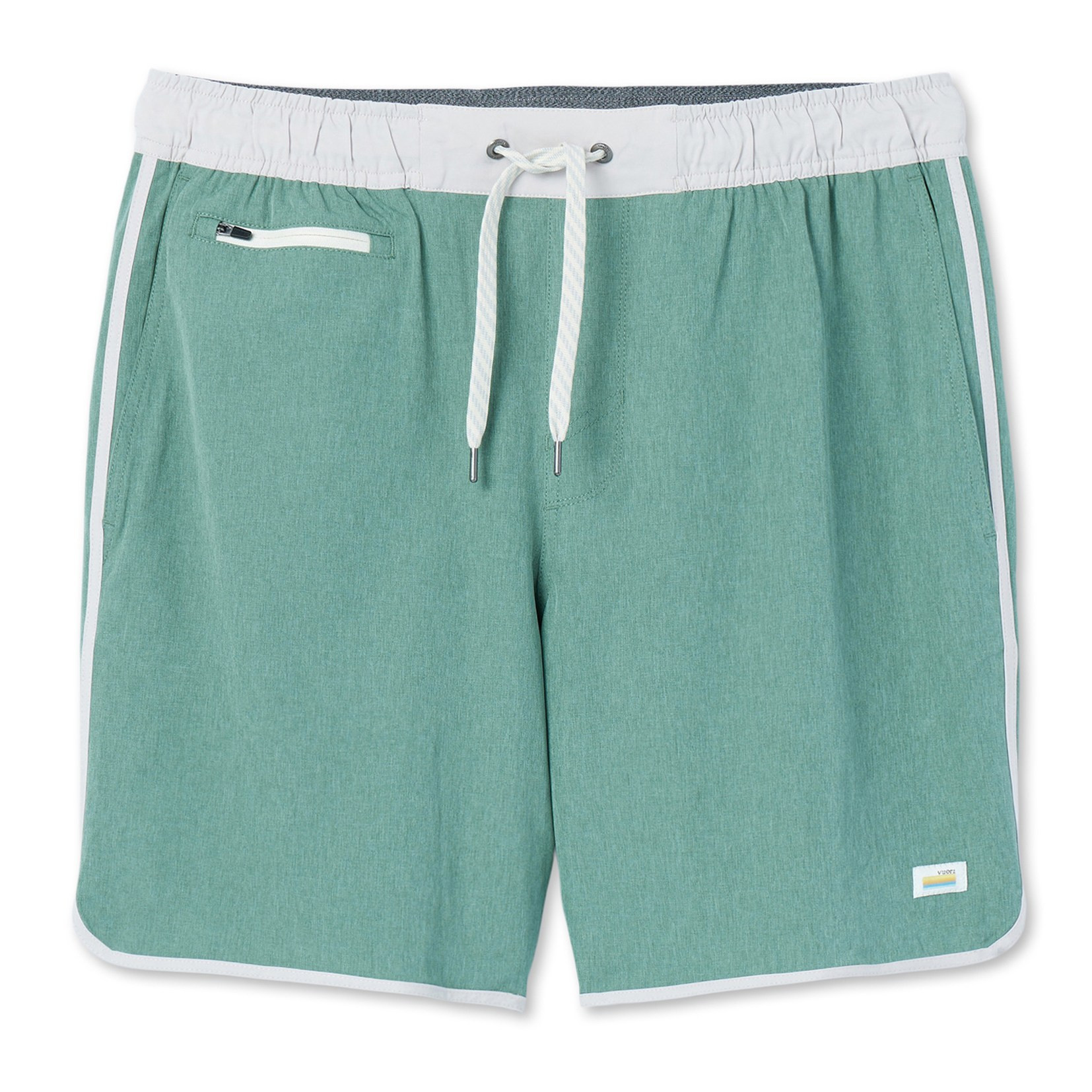 Vuori Men's Banks Shorts 7.5"" Inseam Green M | REI