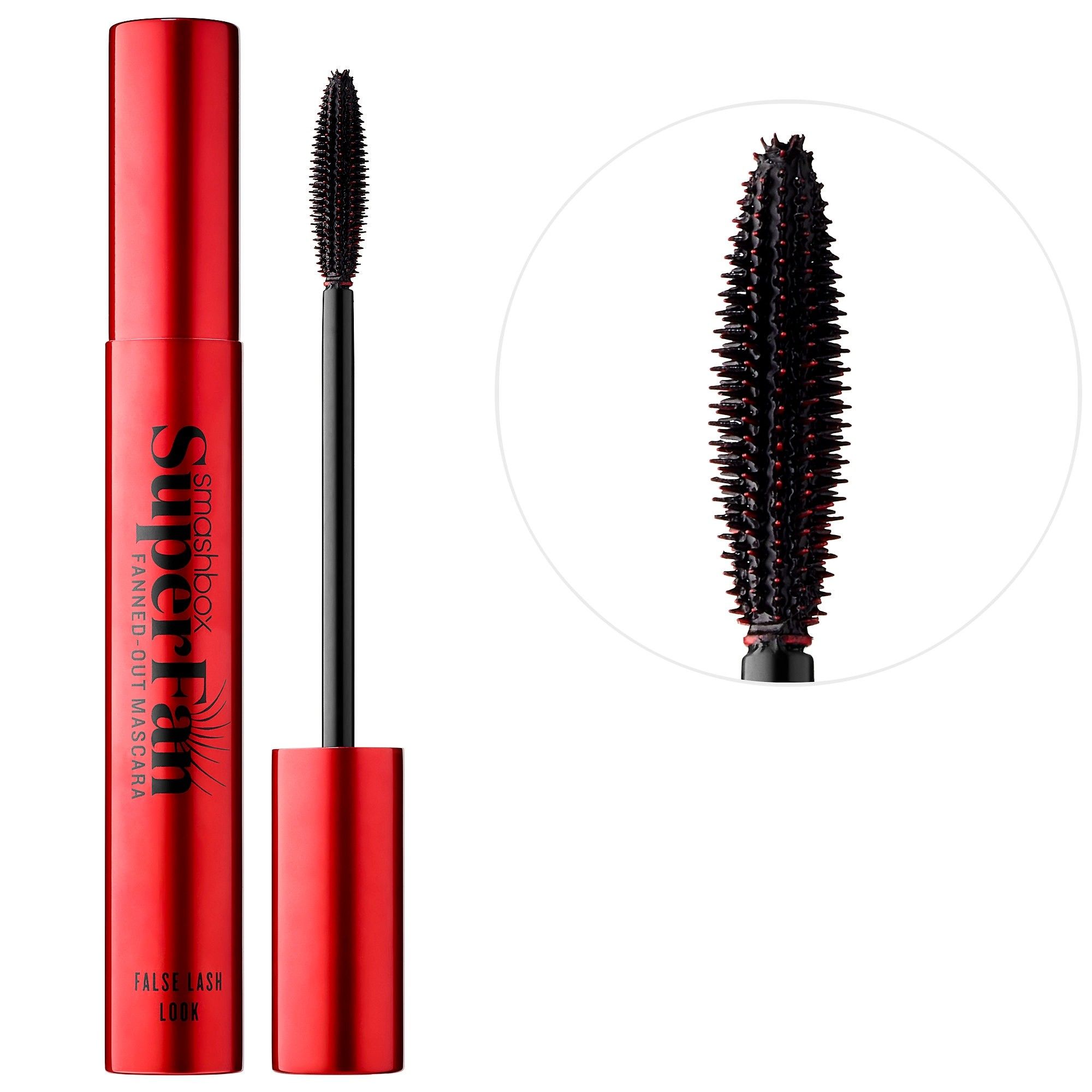 Smashbox Super Fan Lash Lengthening Mascara Standard Size Black - 0.33 oz/ 10 mL | Sephora (US)