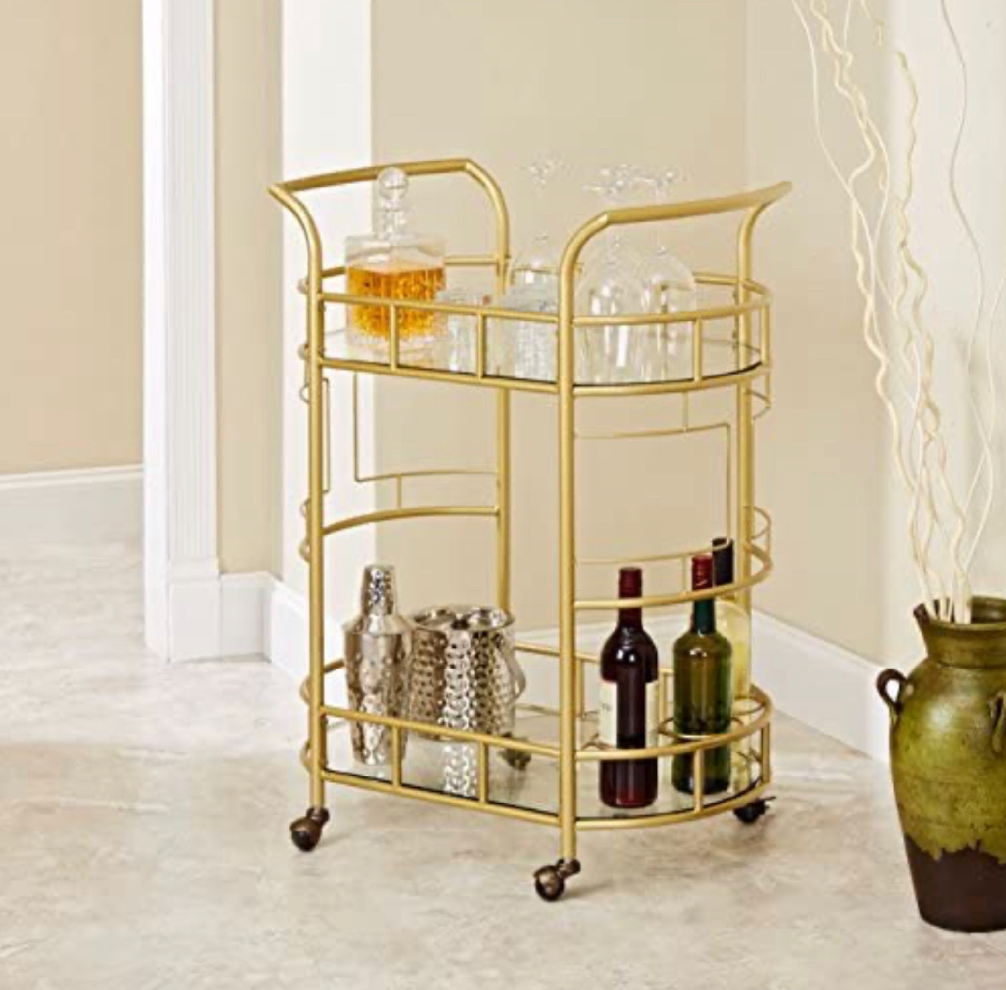 The cutest bar cart for any home 

#LTKHoliday #LTKFind #LTKhome