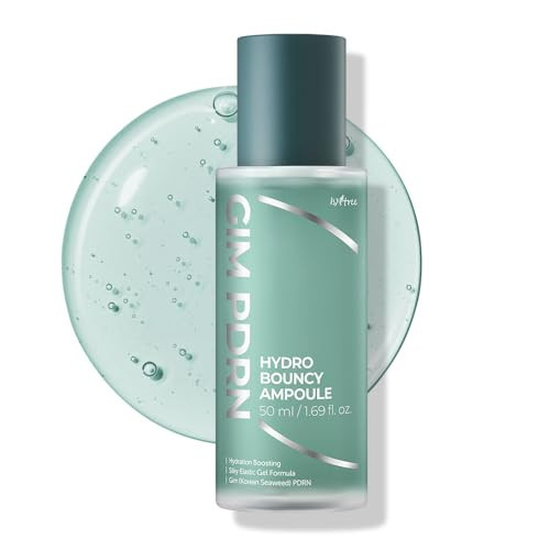 ISNTREE Gim PDRN Hydro Bouncy Ampoule 50ml, 1.69 fl oz | Korean Skincare Facial Serum | Water Jelly Texture | Hydrating & Firming | Multi-Hyaluronic Acid + Collagen Boost | Pore-Refining Glow | Amazon (US)