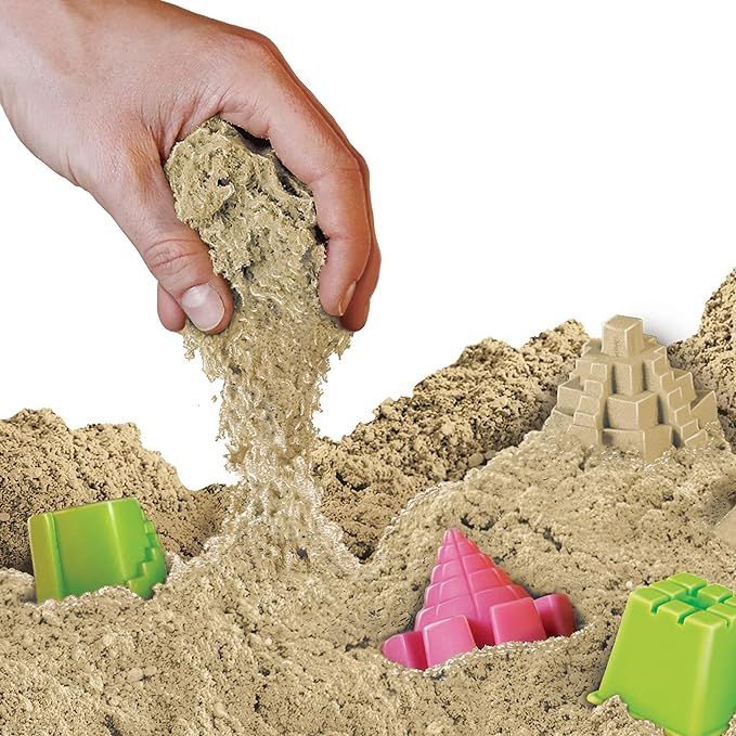 NATIONAL GEOGRAPHIC Play Sand - 12 Lbs. of Natural Sand with Castle Molds - A Fun Sensory Activit... | Amazon (US)