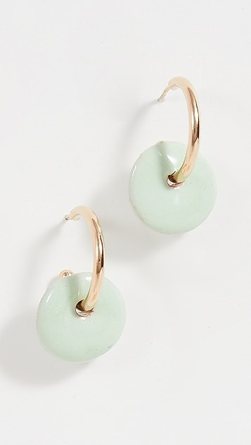 Kazuri MinI Disc Hoops | Shopbop
