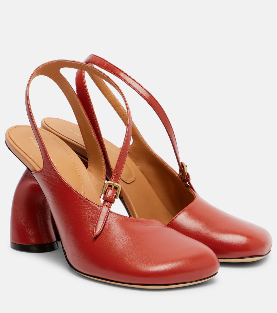 95 leather slingback pumps | Mytheresa (INTL)