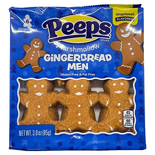 Just Born Christmas Peeps 3 oz Packs (Gingerbread Men) | Amazon (US)