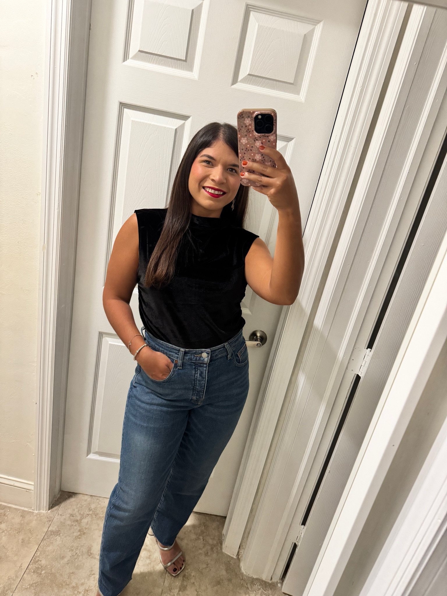 Last week I was celebrating the anniversary of the gym that I go to, and I didn’t want to dress too fancy, but I also didn’t want to be under dress, so I found this outfit from target, I’m literally dressed head to toe target. And I will tag here everything I used 

#LTKHoliday #LTKShoeCrush #LTKFindsUnder50