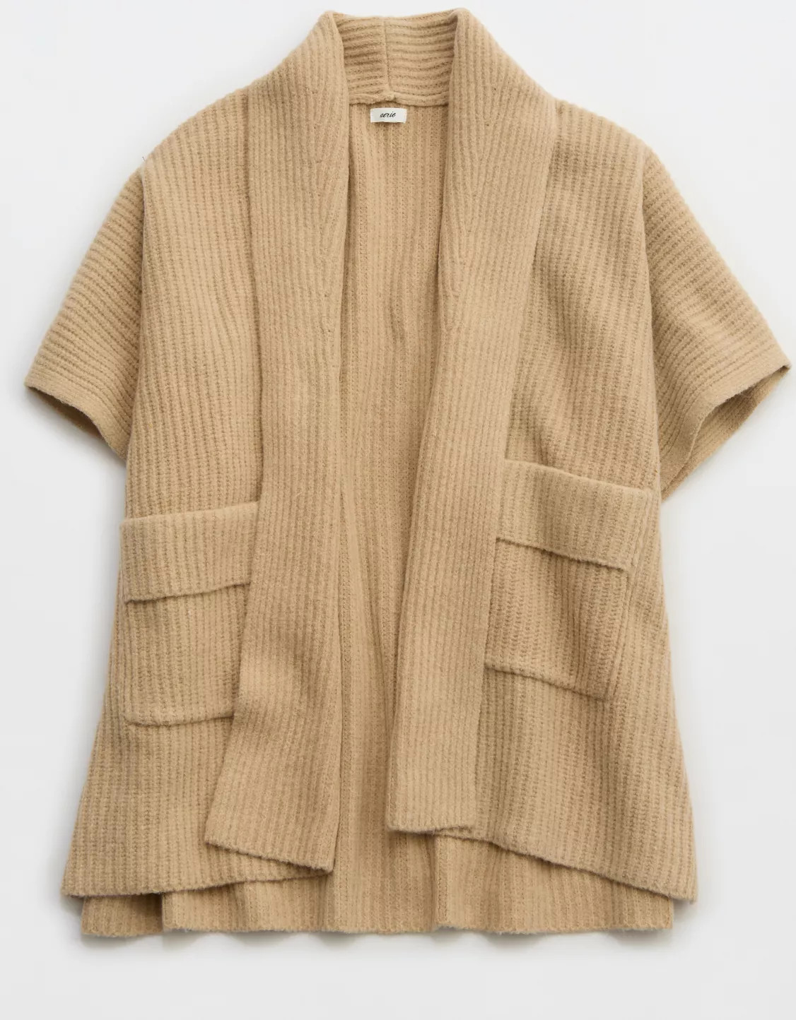 Aerie Shawl Collar Sweater Cape | Aerie