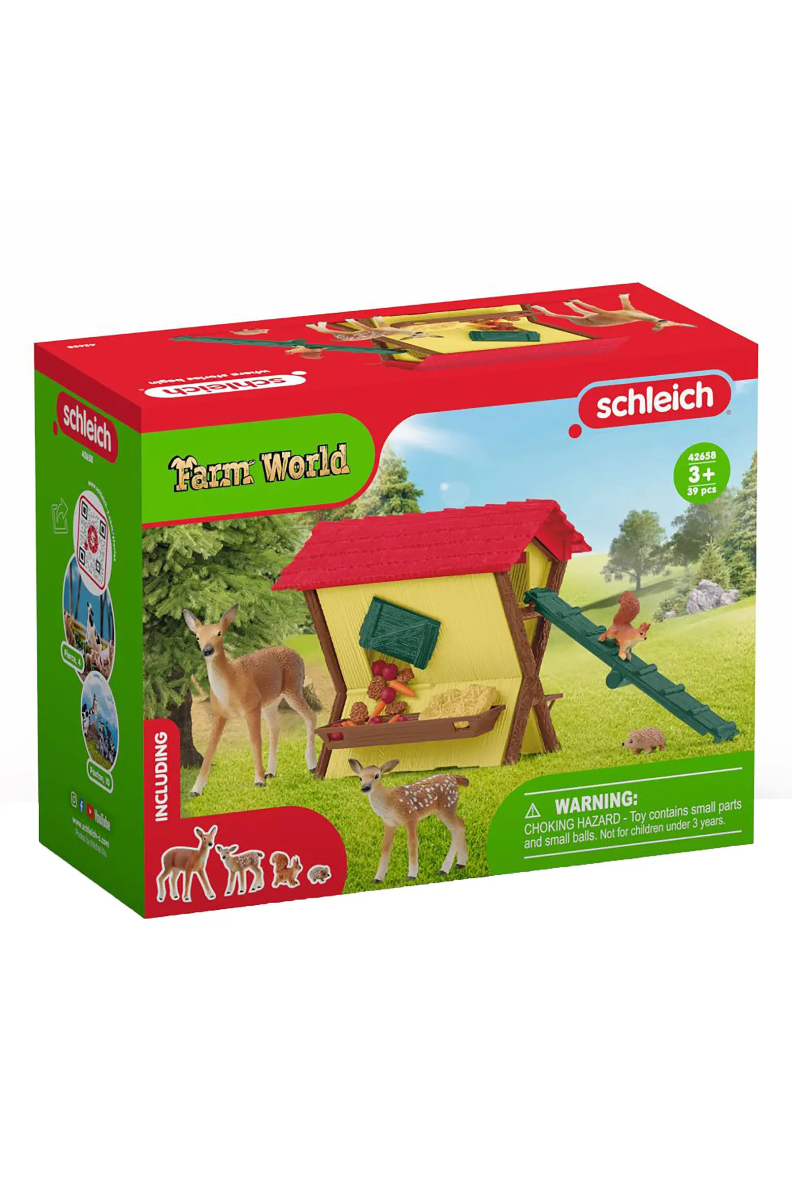 Schleich Farm World Feeding The Forest Animals, Figurine Playset, Kids | Nordstrom | Nordstrom