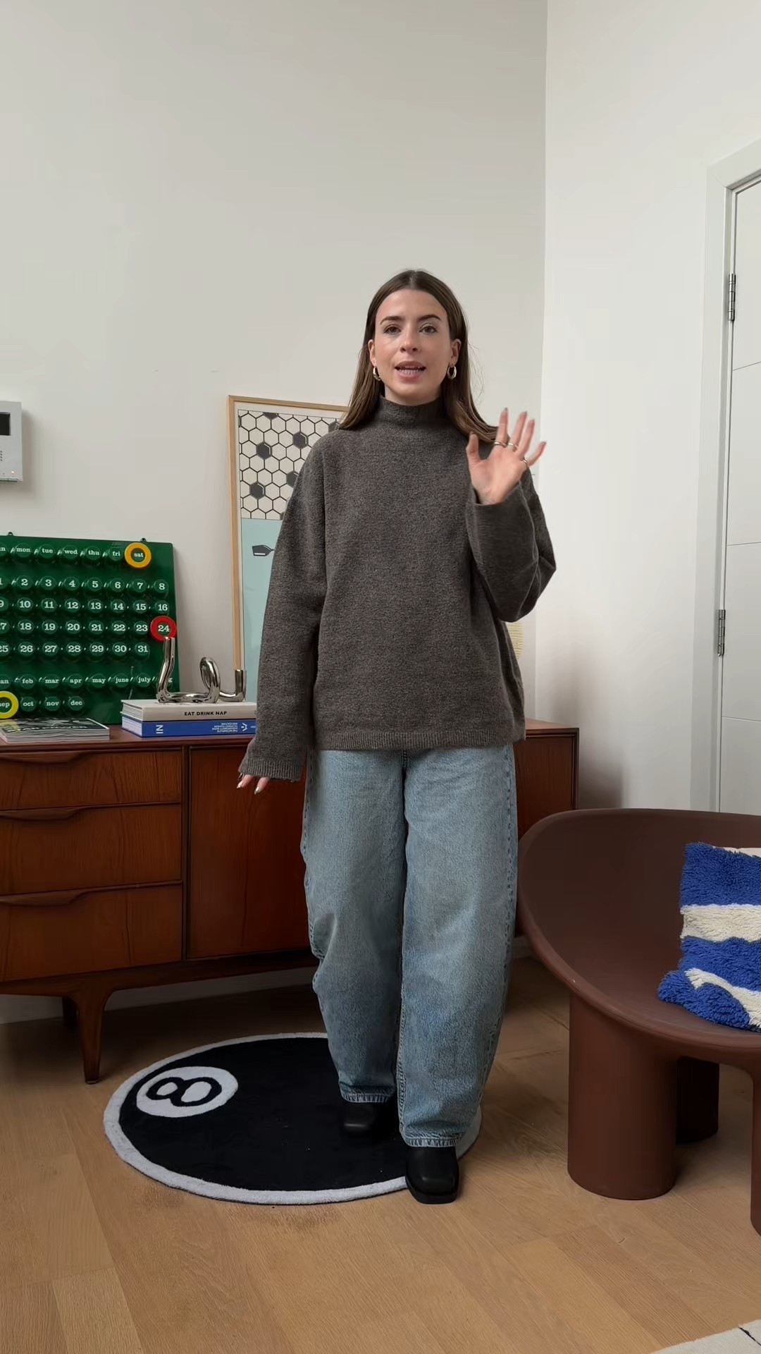 Styling tips, ways to wear, jumper & jeans, baggy jeans, baggy jumper, layering 

#LTKautumn #LTKuk #LTKstyletip