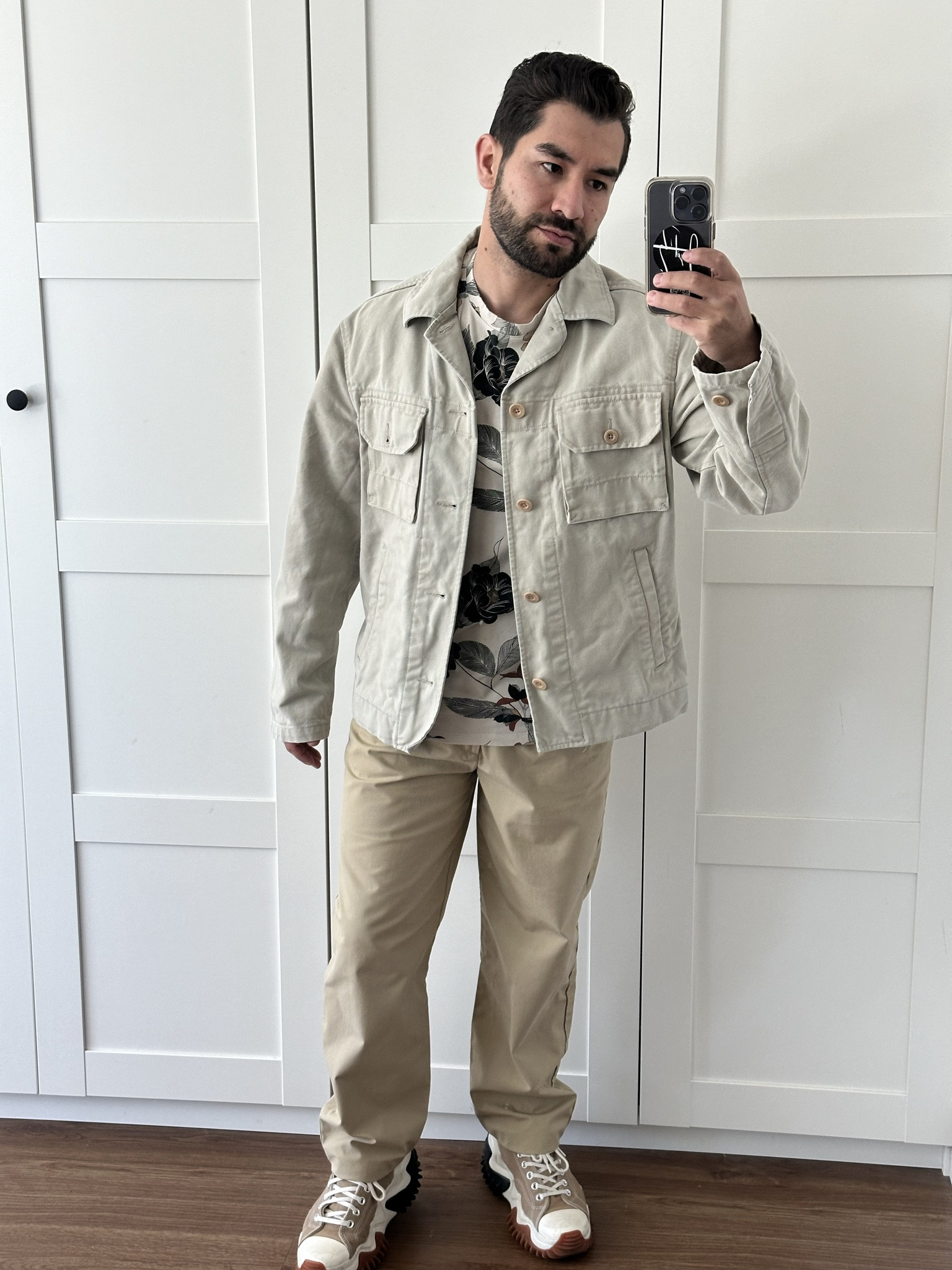 Casual Cloudy Day Outfit
Print t-shirt under oversized denim jacket, oversized pants and chunky converse 

#LTKSeasonal #LTKworkwear #LTKtravel
