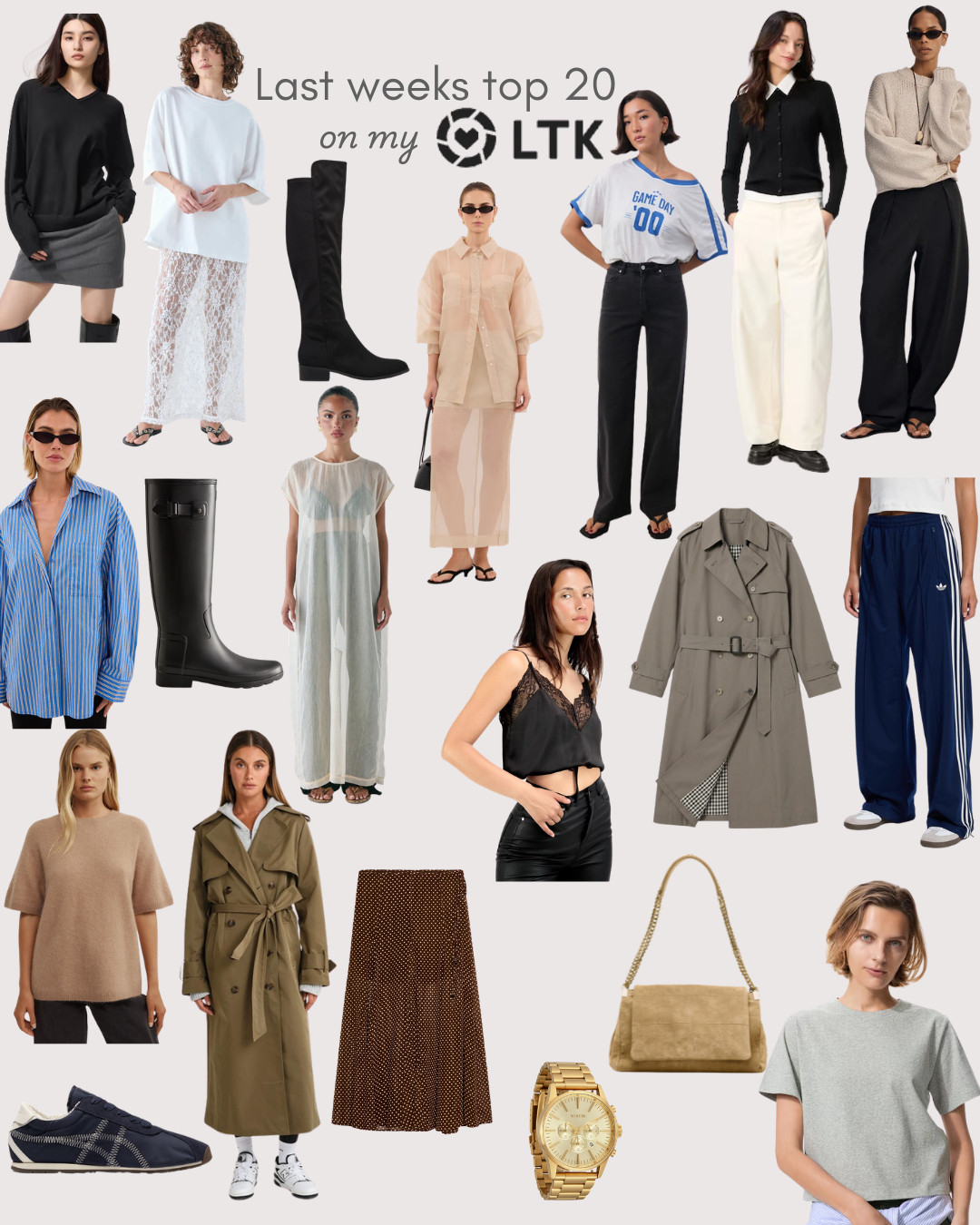 Here are last week's top 20 items shopped by you — some new goodies in here. Enjoy! X 

 #LTKaustralia #LTKwinter #LTKstyletip